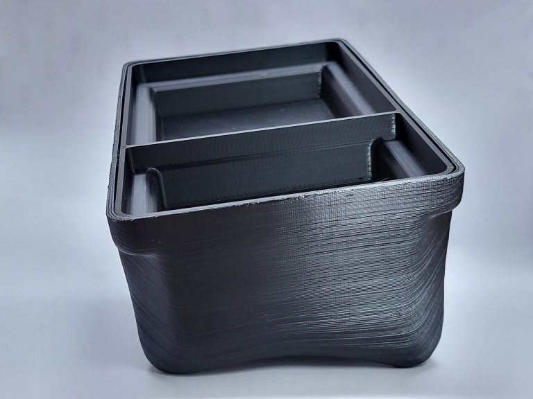 3D-gedruckte Werkzeugbox für Trabant Innenseite