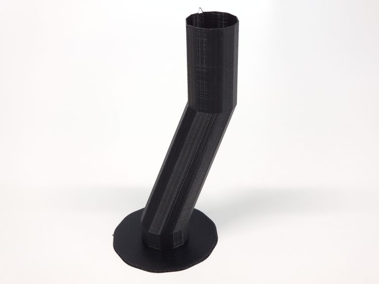 3D-gedrucktes Dünnwandiges Rohr für Ablaufeinrichtung mit Montagering