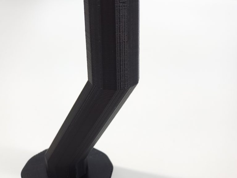 3D-gedrucktes Dünnwandiges Rohr für Ablaufeinrichtung mit Montagering